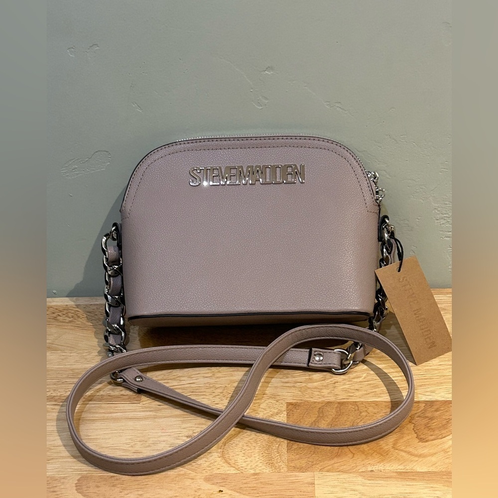 STEVE MADDEN NWTS BMAGG-EE UPDATE MUSHROOM DOME CROSSBODY